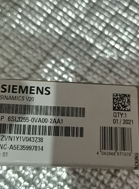 6SL32550VA002AA1西门子V20外置面板选