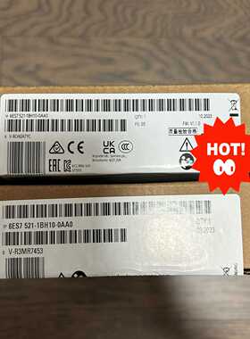 6ES7521-1BH10-0AA023年未开封询价