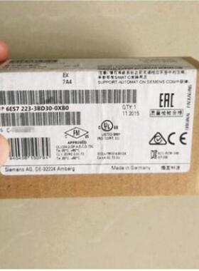 6ES72233BD300XB0PLC SB1223模块6ES7223-3BD30-0XB0