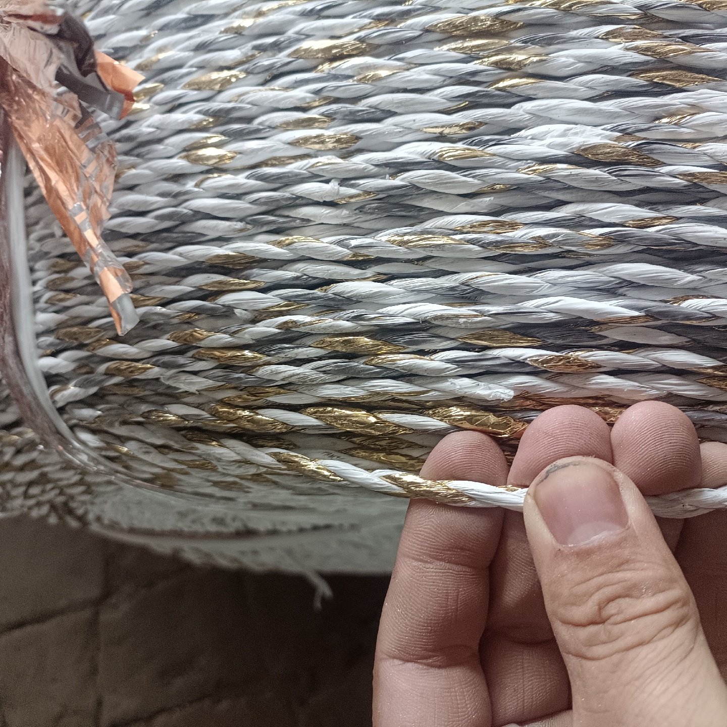 废纸塑料拉枝绳黄金打包绳大棚压膜线捆扎编织绳捆绑打捆吊秧绳子,鲜花速递/花卉仿真/绿植园艺,打草绳等其他绳子,淘宝优惠券,粉丝福利购,淘宝优惠卷