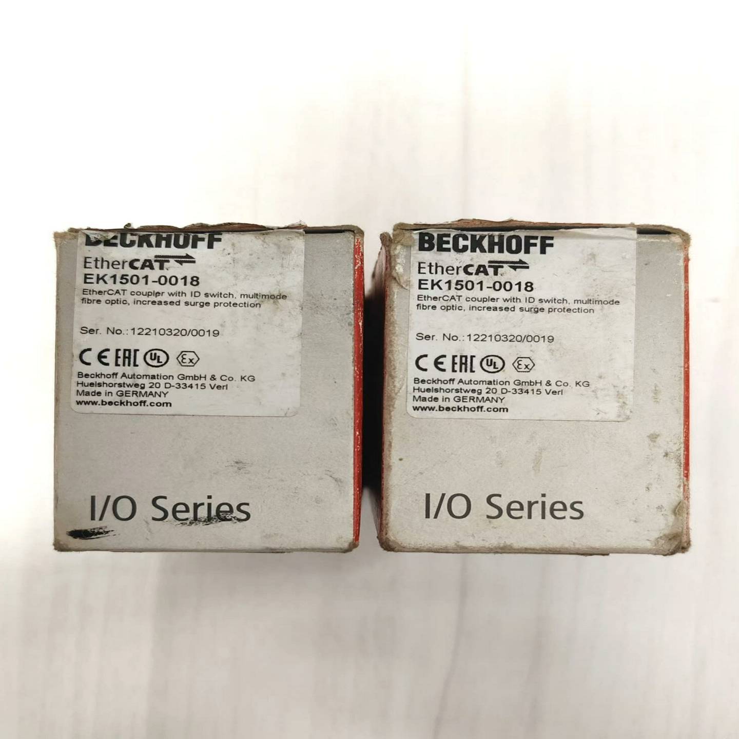 全新带包装的BECKHOFF倍福模块EK1501-0018货--议价商品