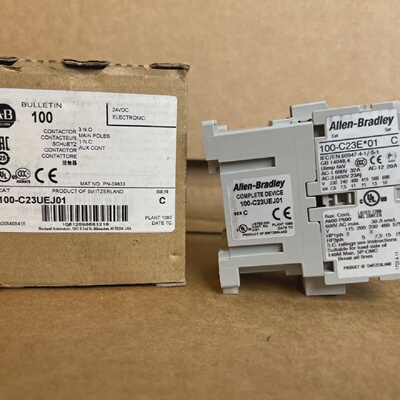 ALLENBRADLEY100C23UEJ01接触器SERC3PHCOIL24VDC优惠