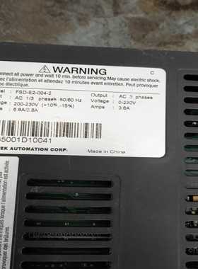 永宏伺服驱动器FSD-E2-004-2