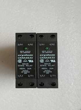 美国CRYDOM快达固态继电器，CKRA4830。--议价商品