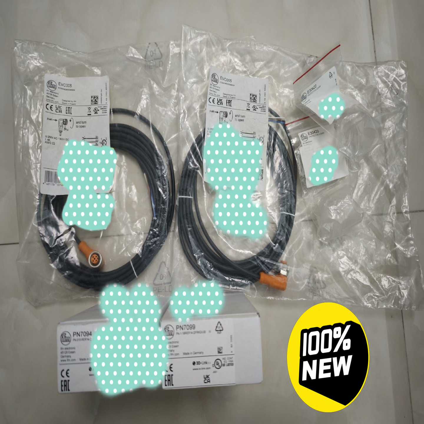 议价全新IM易福门压力传感器,一共有两套,:7适用