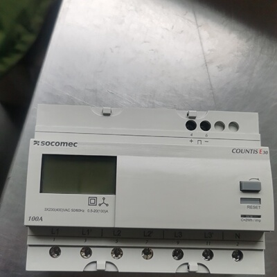 议价New Socomec Countis E30 ThreePhase Energy Meter Model 4