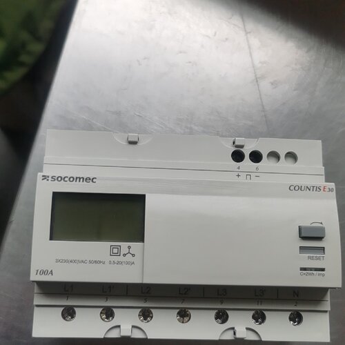 议价New Socomec Countis E30 ThreePhase Energy Meter Model 4