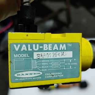 拆机两只 M12Q 邦纳光电开关 实 重工机械