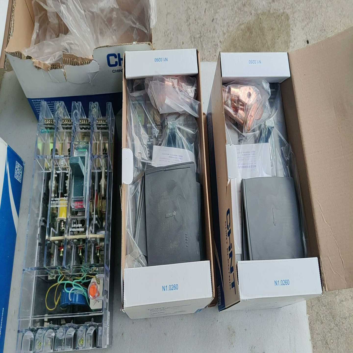 议价正泰,DZ20L一250/4300T。漏电保护开关。200A现N货/维修