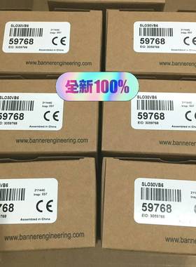 SLO30VB6邦纳BANNER光电传感器SL030询价