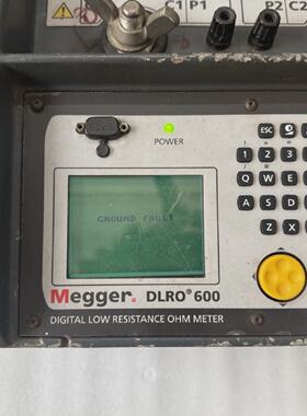 Megger DLRO 600 600A Digitaler Niedriger Widerstand Ohmmeter
