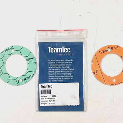 Joint De Plaque Dtanchit 15687 Pour Teamtec PAQUET DE 5 PCS