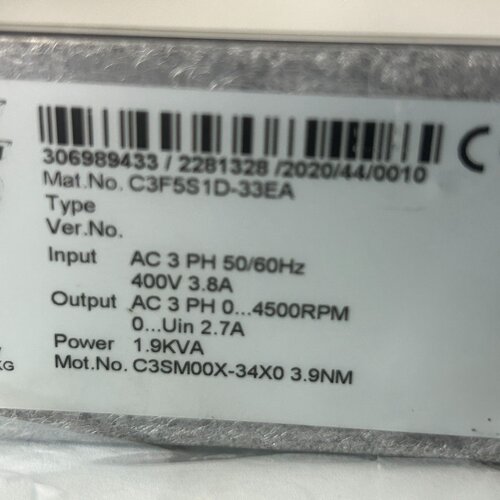 寻C3F5S1D33EA科比KEB变频器现货供应全系