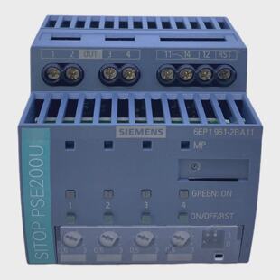Siemens 6EP19612BA11 Selektivittsmodul Inp. Dc 24V12A Outp.