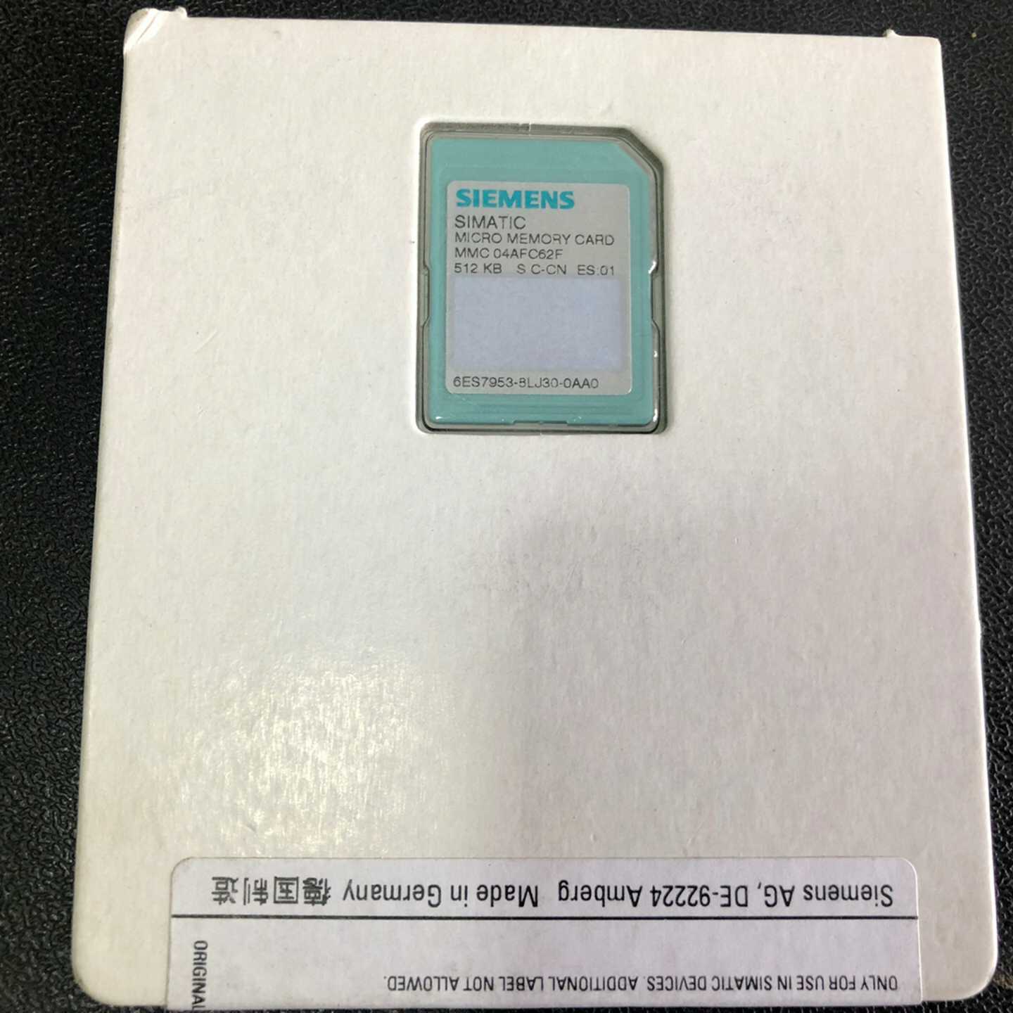 【议价】6ES7953-8LJ30-0AA0内存卡512KB适用