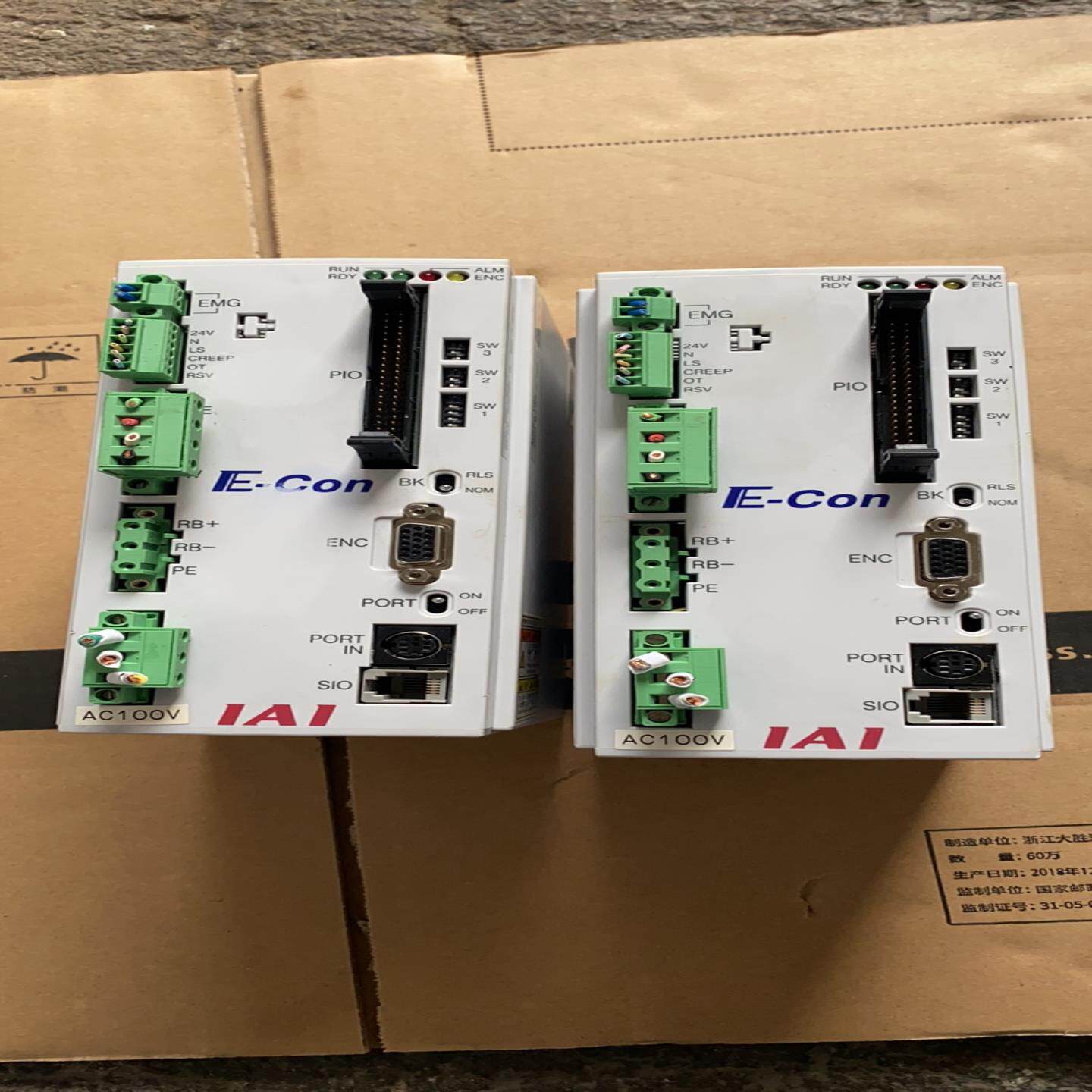 IAI驱动器EC0N-1-200C-1原装拆机