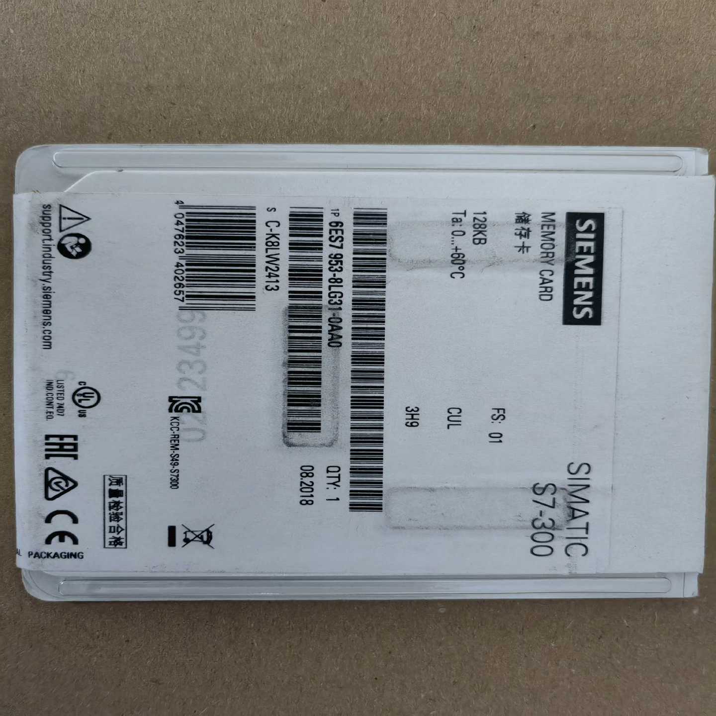 内存卡6ES7953-8LG31-0AA0未开封询价