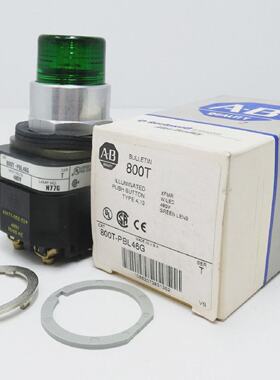 AllenBradley 800TPBL46G 480V Illuminated Push Botton unusedO