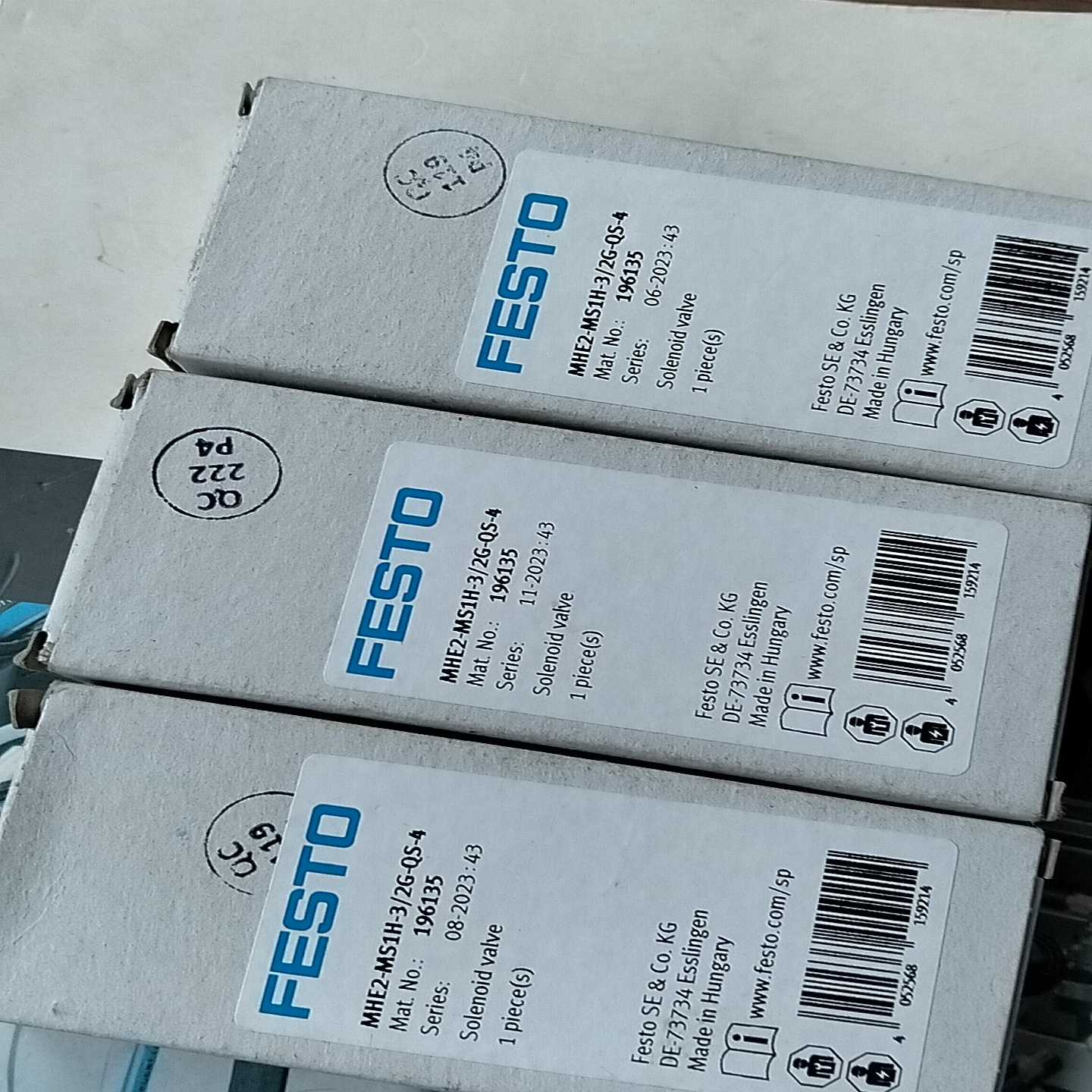 【议价】FESTO费斯托电磁阀196135MHE2-MS1H-3适用