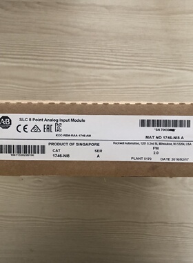 议价AB罗克韦尔 1746-NI8 1746-NI16I 1746-NI4 顺丰包邮 质保一