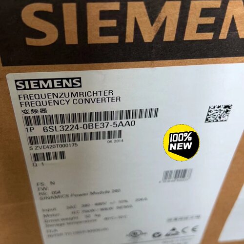 【询价】6SL3224-0BE37-5AA0G120 功率