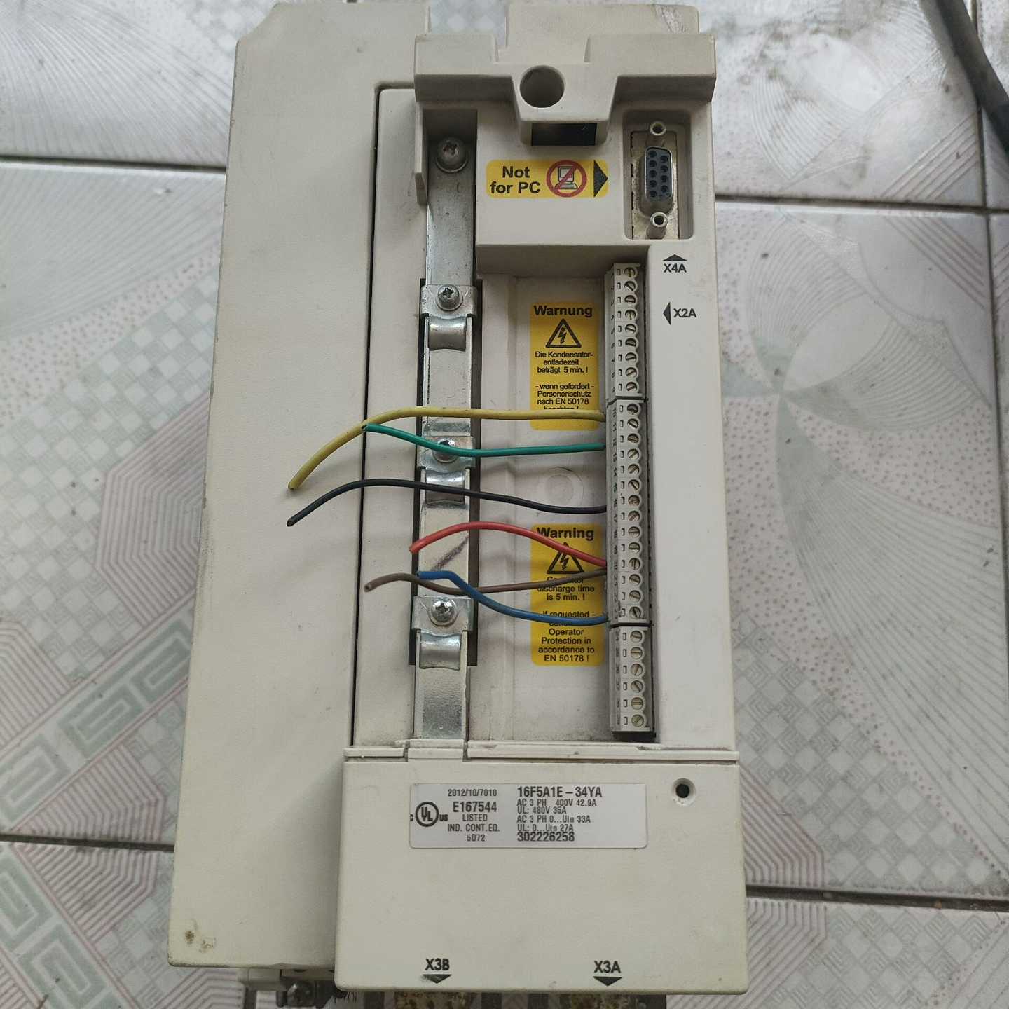 议价科比F5拆机变频器 16F5A1E-34YA