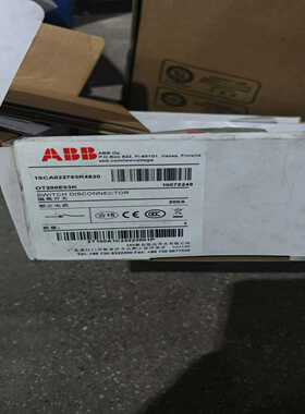 ABB隔离开关OT200E03K200A全新原装正品--议价商品