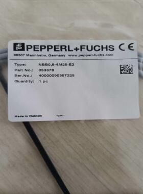 NBB0.8-4M25-E2倍加福接近传感器全新原装正品现货，假一赔十