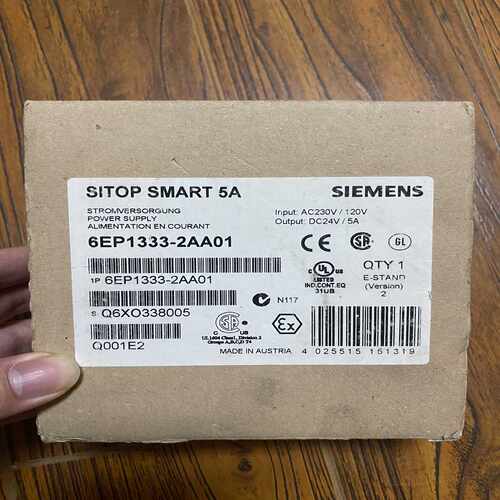 SITOP 电源DC24V/5A 120W 6EP1~询价