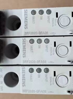 议价西门子3RF29200FA08固态继电器拆机件