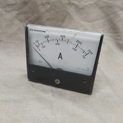 DAIICHI LSK12C DOUBLE AMPEREMETER CT 2500A5A 750A5A