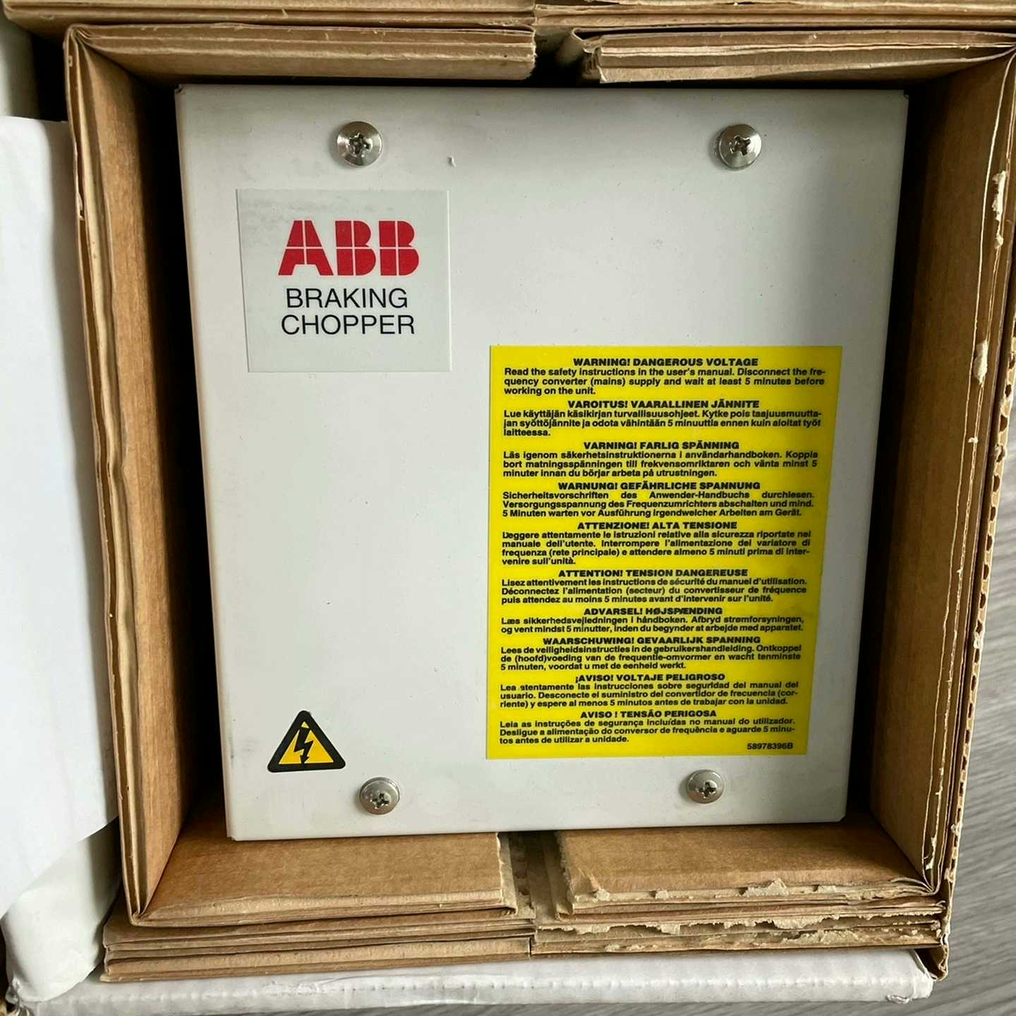 NBRA-653全新ABB变频器制动斩波器全新原包装15--议价商品