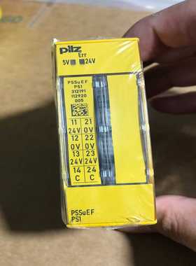 Pilz皮尔兹312191未拆封1个C询价