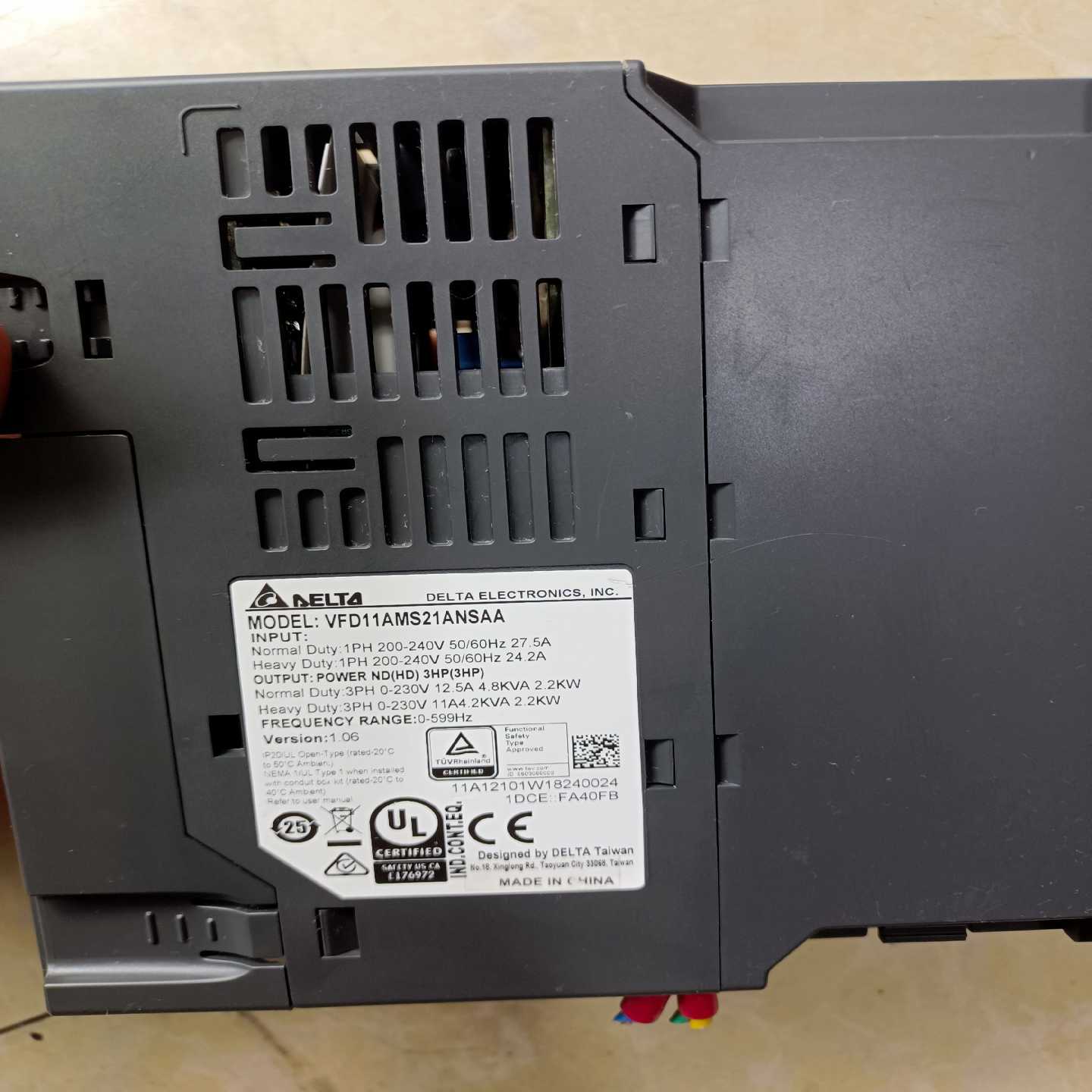 咨询-台达变频器MS300系列VFD1A5MS43ANSAA