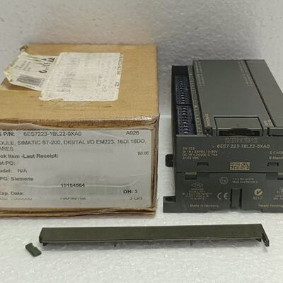 Siemens 6ES72231BL220XA0 EM223 Digital IO Module S7200 New S