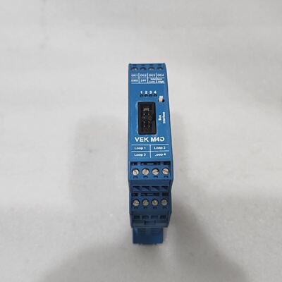 FEIG ELECTRONICS VEK M4D 4CH VEHICLE LOOP DETECTOR  1224VDC