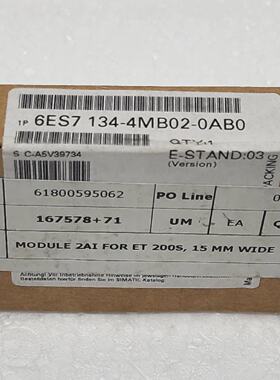 SIEMENS 6ES7 1344MB020AB0  6ES71344MB020AB0 ANALOGEINGANGSMO