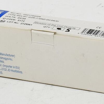 5x Omron Realy G2R1SND DC24S