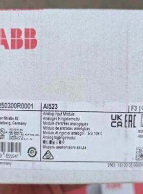 配件全新ABB   PLC 原装AI523 1SPA250300R0001现货议价