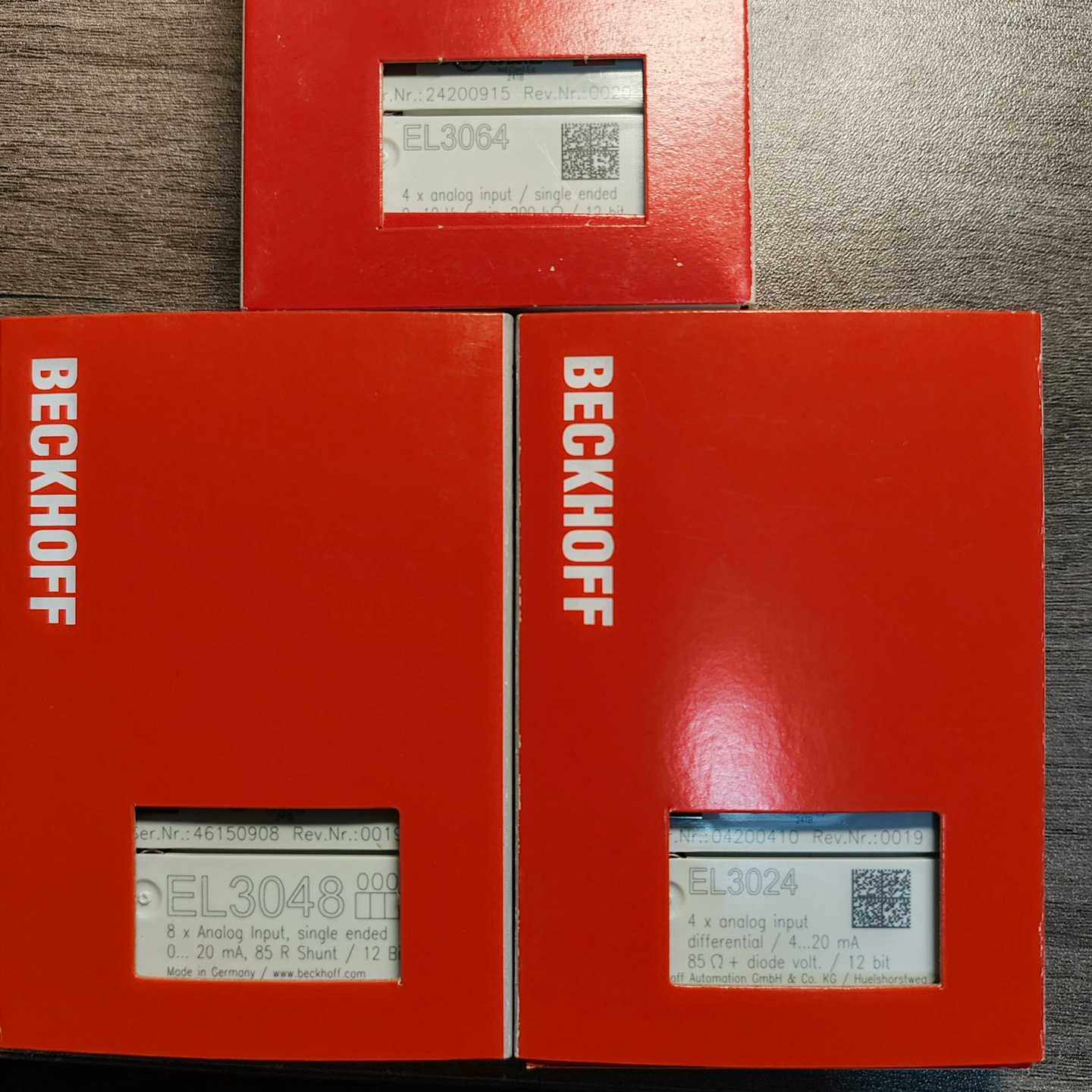 EL3024EL3048EL3064德国BECKHOF--议价商品