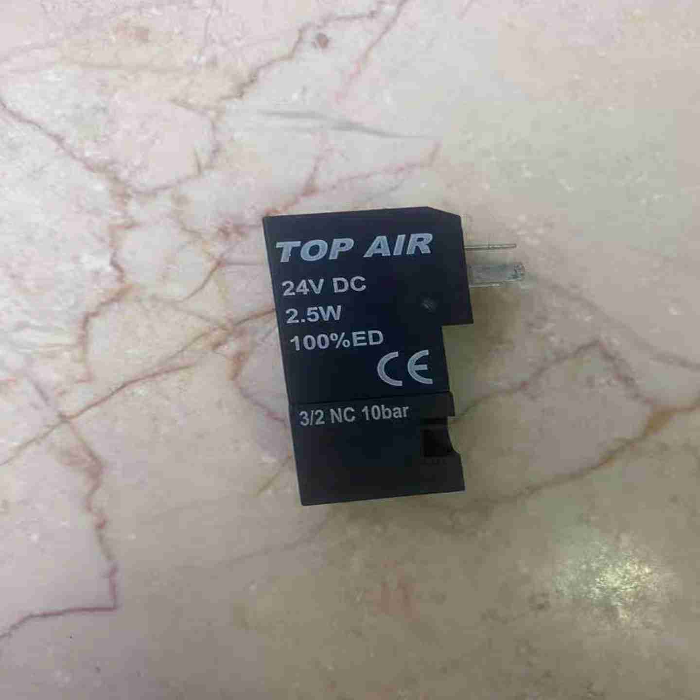 议价-TOPAIR德国电磁先导阀24VDC2.5W100%ED3/2NC10b原装f