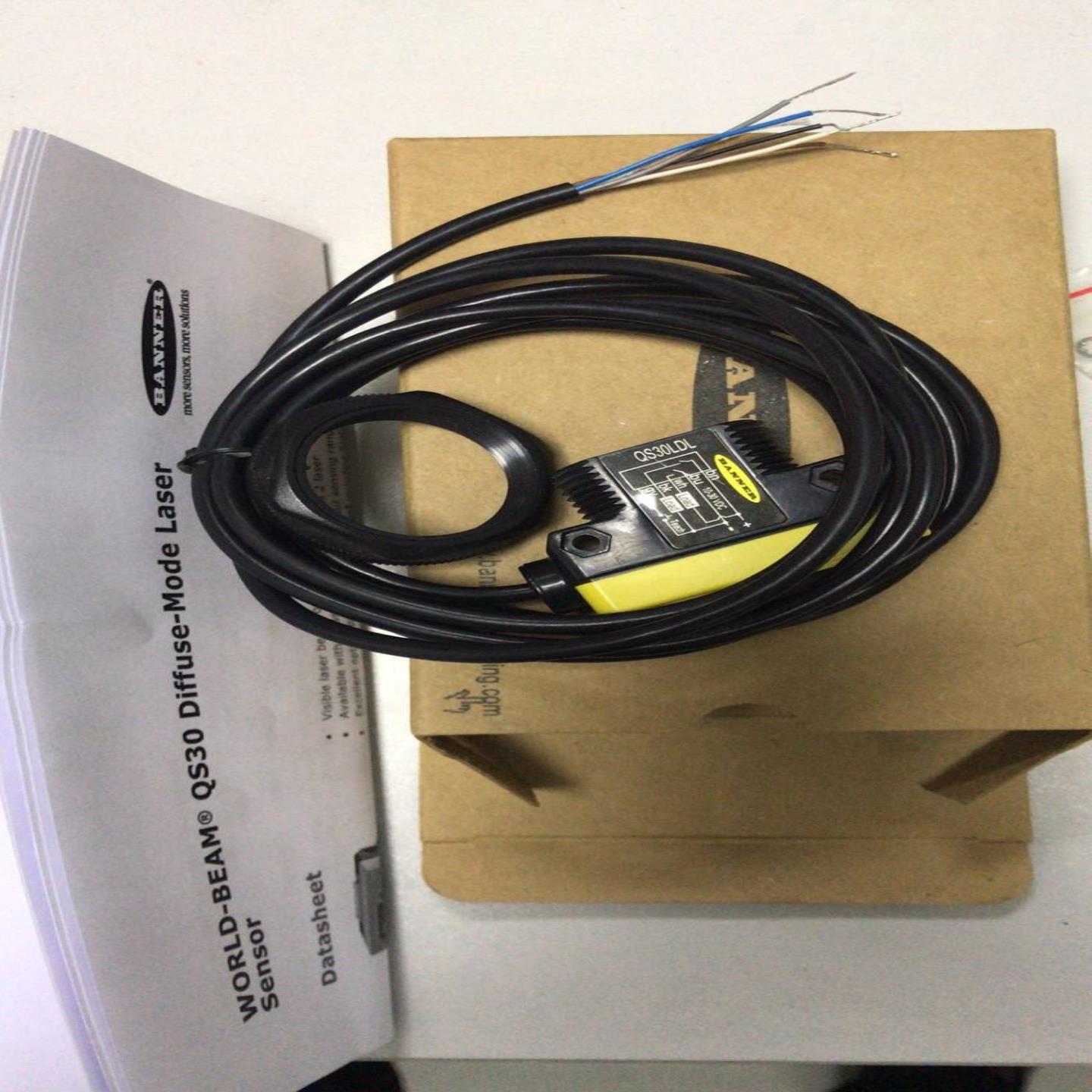 配件现货特价  QS30LDL  BANNER邦纳激光漫反射传感器 议价
