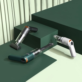 大功率小型手持家用猫毛宠物清洁 车载吸尘器大吸力车用无线充电式