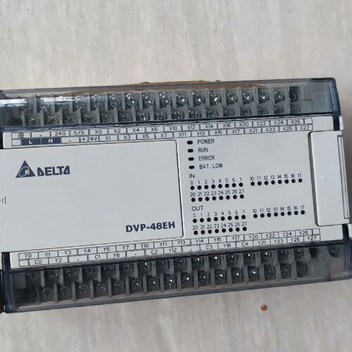 【询价】台达PLC DVP48EH00R3成色实物图，功能正常