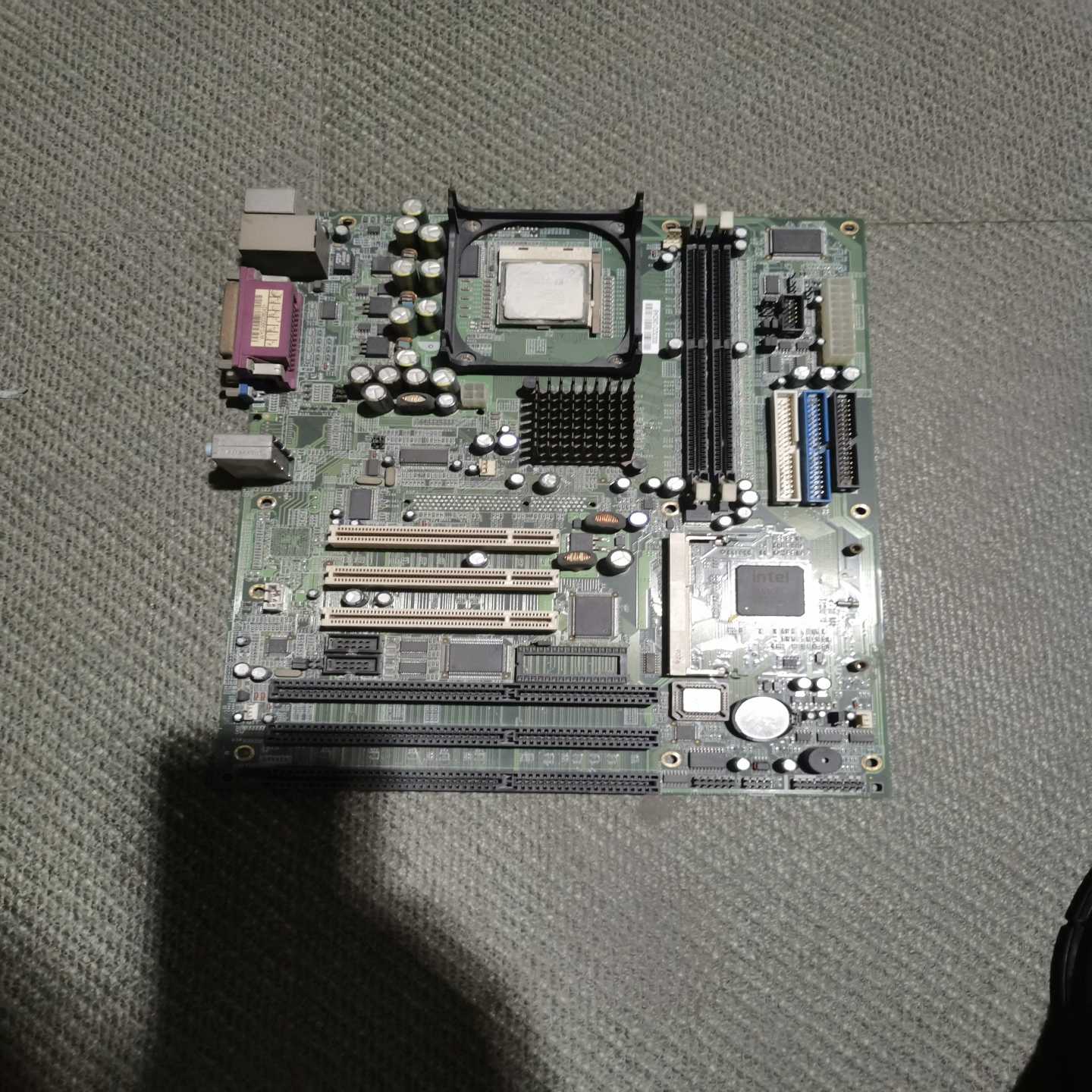 （议价）广积MB800V-R工控主板，配有3条ISA工控机母板，MB