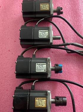 拆机三菱伺服电机HCKFS23成色实拍功能包好实物-议价