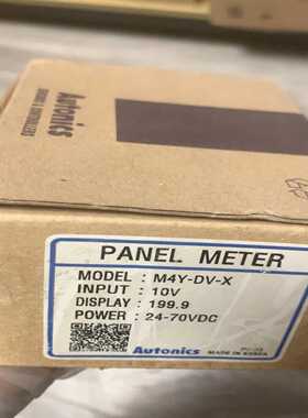 奥托尼克斯AUTONICSM4Y-DV-X直流数字电压表--议价商品