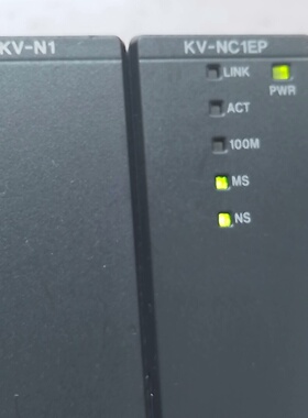 基恩士kvn24dt网口模块kvnc1e通电测试正常