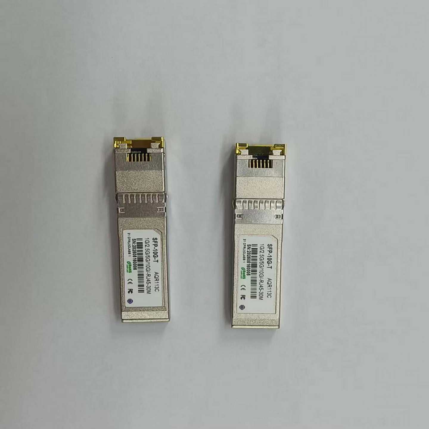 全新万兆电口模块SFP-10G-T，支持10G5G2.5--议价商品