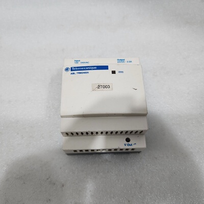 ABL 7RM24025 REGULATED SWITCH POWER SUPPLY 24VDC 2.5A TELEME
